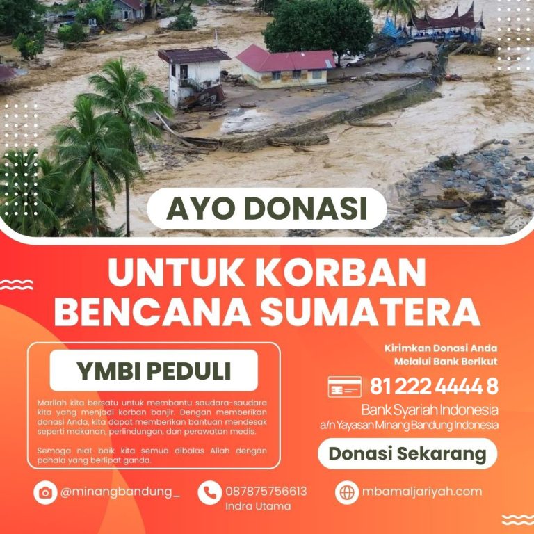 MINANG BANDUNG PEDULI BENCANA SUMBAR , NOVEMBER 2025