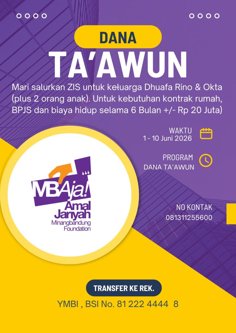 Yuk Bantu Pasangan Dhuafa Rino & Okta