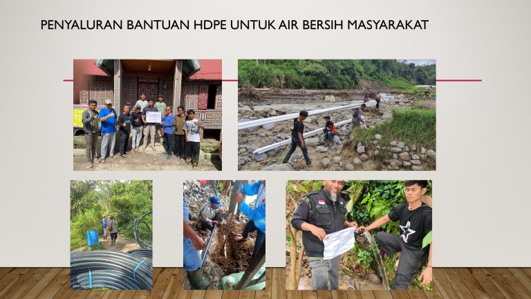 PROGRAM MBPEDULI BENCANA BANJIR SUMBAR 2025, TUNTAS !